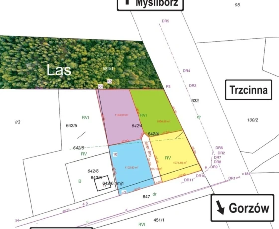 Działka na sprzedaż, Trzcinna - 230 000 zł