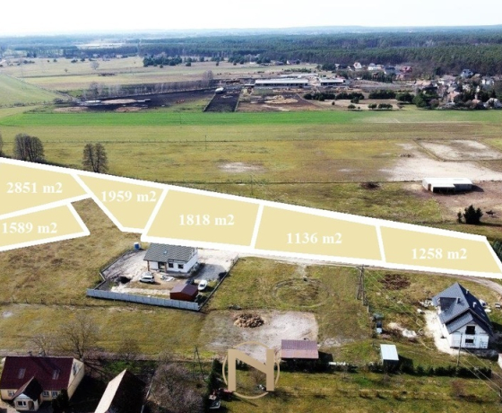 Działka na sprzedaż, Nowiny Wielkie - 71 568 zł