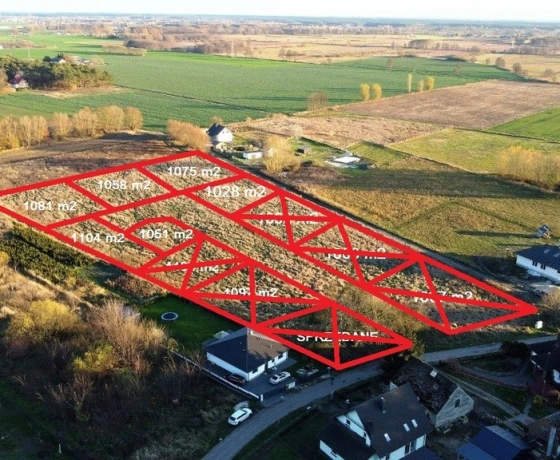 Działka na sprzedaż, Łagodzin - 96 030 zł