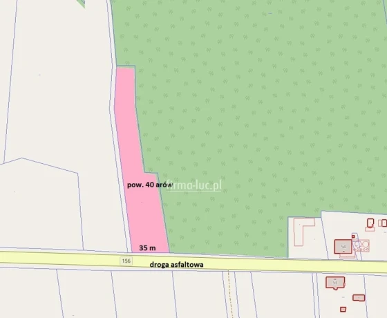 Łęgowo - 80000 zł (nr 1043/2562/OGS)