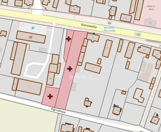 Działka na sprzedaż, Baczyna - 590 000 zł