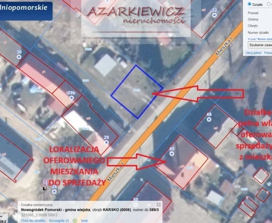 Karsko, Mieszka I - 329000 zł (nr 119/3120/OMS)