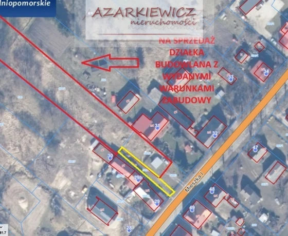 Działka na sprzedaż, Karsko - 69 000 zł