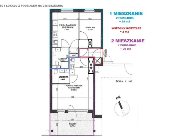 Gorzów Wielkopolski, Os. Europejskie - 519000 zł (nr 3800/1987/OMS)