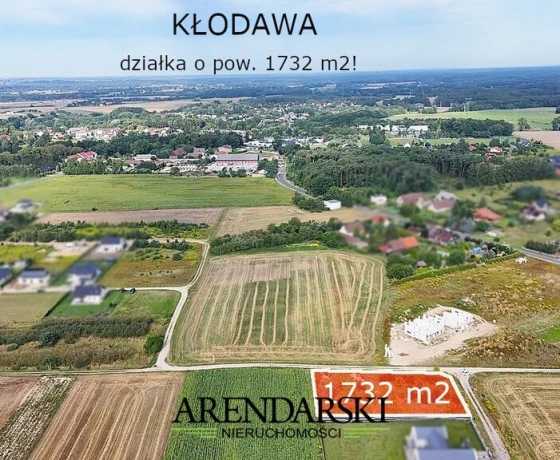 Działka na sprzedaż, Kłodawa - 320 000 zł