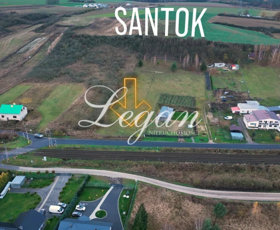 Działka na sprzedaż, Santok - 149 000 zł