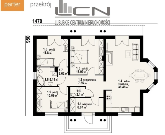 Gorzów Wielkopolski, Zakanale - 499000 zł (nr 407/710/ODS)