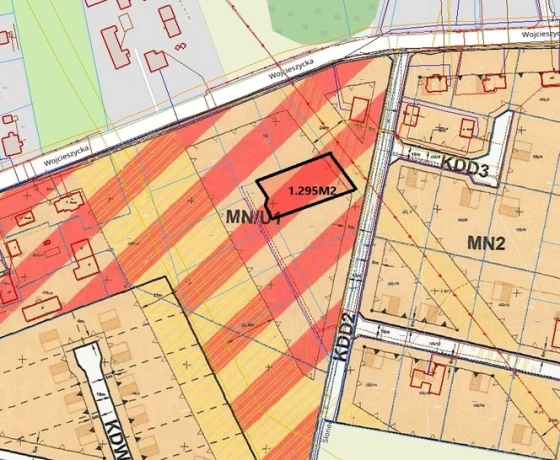Działka na sprzedaż, Kłodawa - 250 000 zł