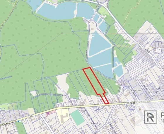 Działka na sprzedaż, Stare Kurowo - 250 000 zł