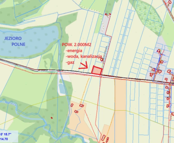 Działka na sprzedaż, Kłodawa - 399 000 zł