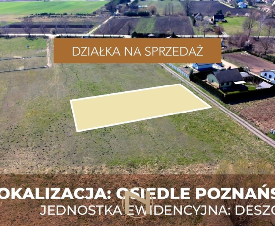 Działka na sprzedaż, Osiedle Poznańskie - 110 000 zł