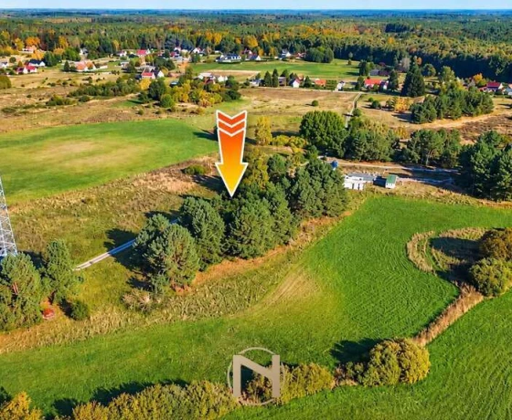 Działka na sprzedaż, Łośno - 135 000 zł