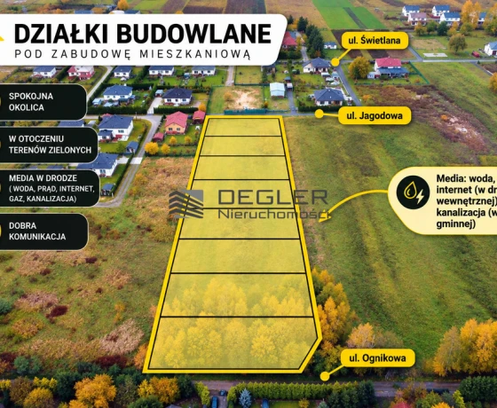 Działka na sprzedaż, Osiedle Poznańskie - 91 080 zł