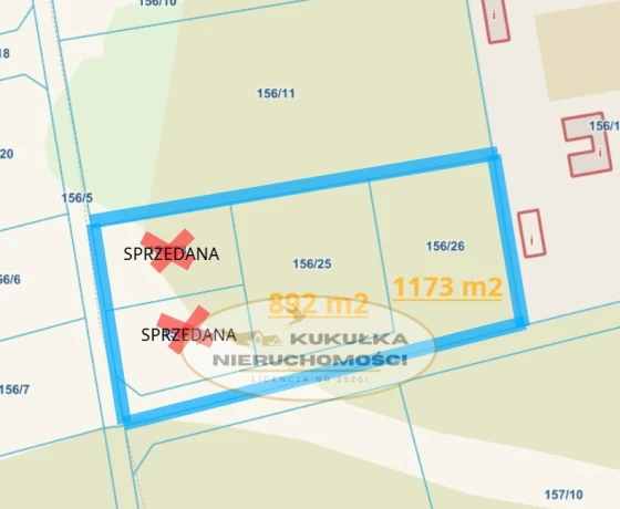 Danków - 152500 zł (nr 240/2364/OGS)