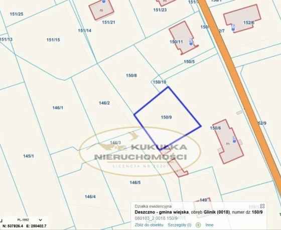 Glinik, Podgrzybkowa - 99000 zł (nr 255/2364/OGS)