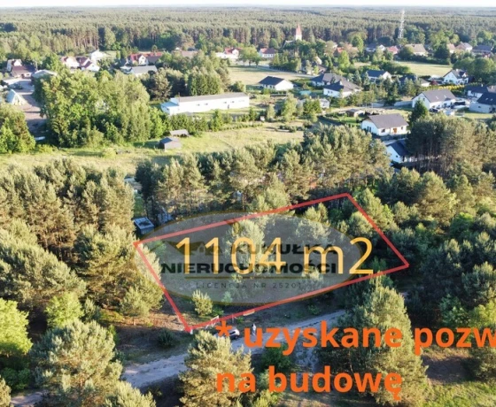 Działka na sprzedaż, Glinik - 165 000 zł