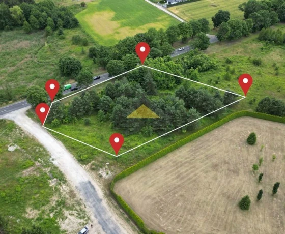 Działka na sprzedaż, Różanki - 309 000 zł