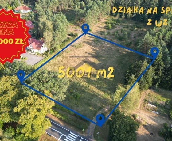 Działka na sprzedaż, Wełmin - 249 000 zł