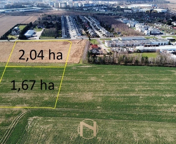 Działka na sprzedaż, Wawrów - 1 342 400 zł