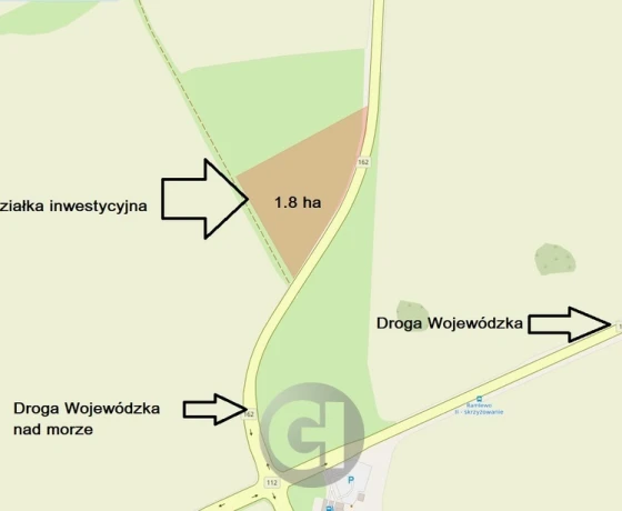 Działka na sprzedaż, Gościno - 540 000 zł